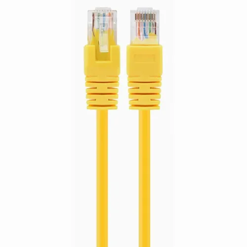 Patch cord Cablexpert PP12-5M/Y, CAT5e UTP, 5m, Galben