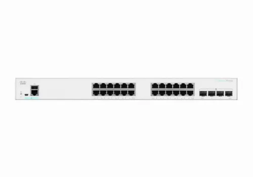 Switch de rețea Cisco CBS350-24T-4G, 24x 10/100/1000 Mbps, 4x SfP