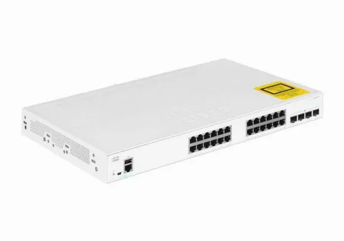 Switch de rețea Cisco CBS350-24T-4G, 24x 10/100/1000 Mbps, 4x SfP