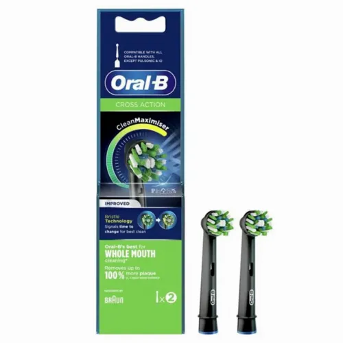 Duză pentru periuța de dinți electrică Oral-B EB50-2 B, Negru