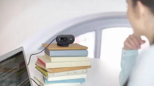 Cameră Web Logitech C505e, HD 720p, Negru