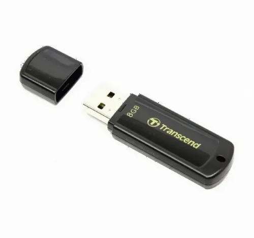 Memorie USB Transcend JetFlash 350, 8GB, Negru