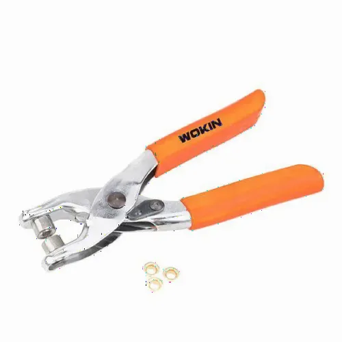 SET Cleste pentru gaurire si capsare WOKIN 150MM + 100 Capse