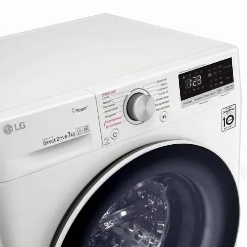 Mașină de spălat LG F2V5HS0W, 7kg, Alb