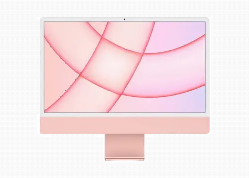 Computer All-in-One Apple iMac A2438, M1 with 8-core CPU and 8-core GPU, 16GB/512GB, macOS Big Sur, Roz