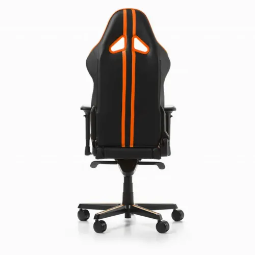 Игровое кресло DXRacer Racing Pro, Искусственная кожа, Чёрный/Оранжевый