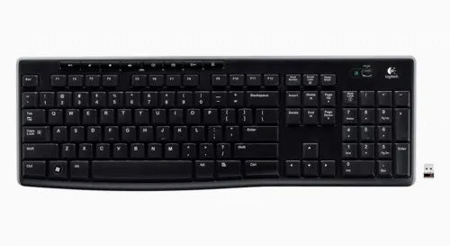 Tastatură Logitech K270, Fără fir, Negru