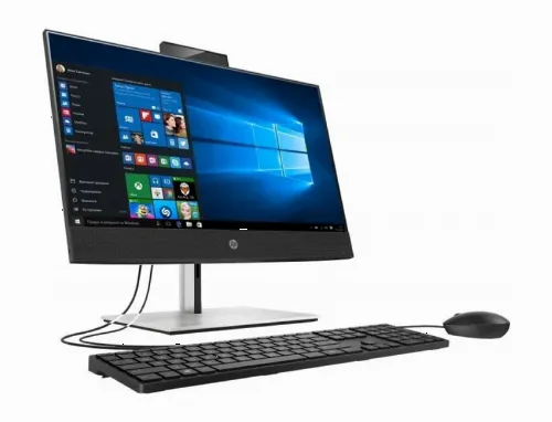 Computer All-in-One HP ProOne 400 G6, 23,8", Intel Core i7-11700T, 8GB/512GB, FreeDOS, Negru