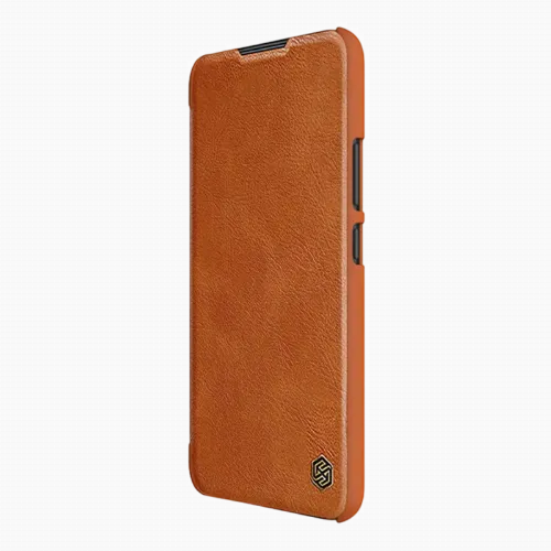 Чехол книжка Nillkin Galaxy A34 - Qin LC, Коричневый