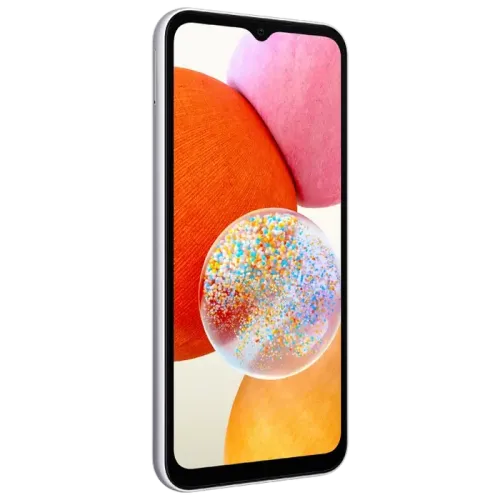 Смартфон Samsung Galaxy A14, 4Гб/128Гб, Серебристый