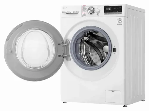 Mașină de spălat LG F4WV710S2E, 10,5kg, Alb