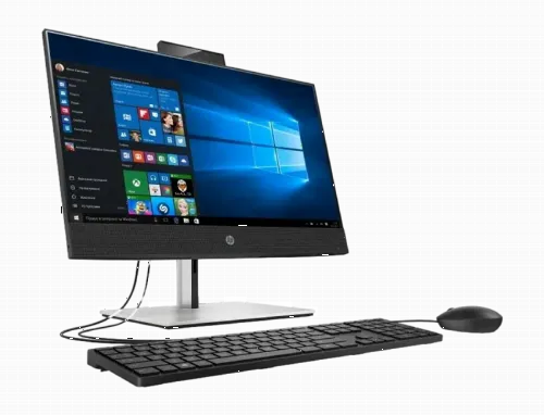 Computer All-in-One HP ProOne 400 G6, 23,8", Intel Core i7-11700T, 8GB/512GB, FreeDOS, Negru