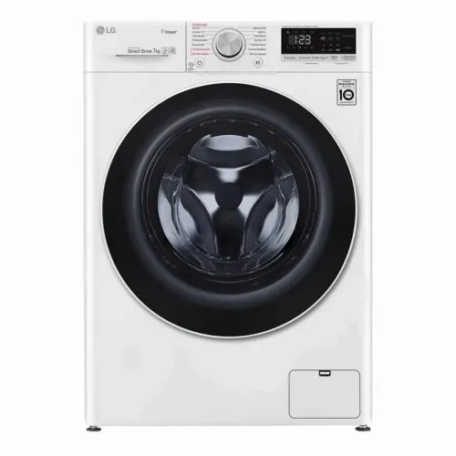 Mașină de spălat LG F2V5HS0W, 7kg, Alb