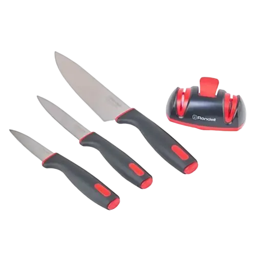 Set de Cuțite Rondell RD-1011, Negru