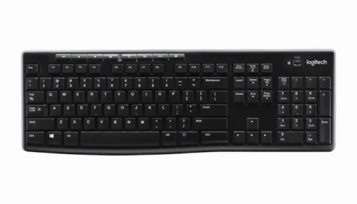 Tastatură Logitech K270, Fără fir, Negru