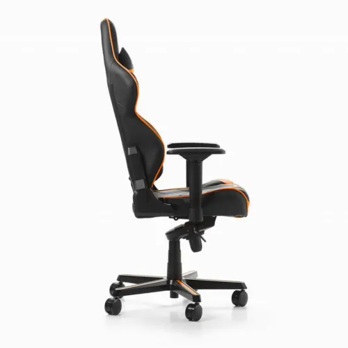 Игровое кресло DXRacer Racing Pro, Искусственная кожа, Чёрный/Оранжевый