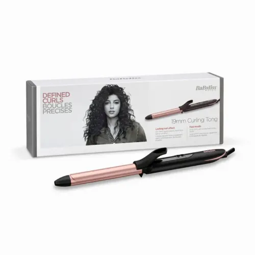 Ondulator de păr BaByliss C450E, Negru | Roz