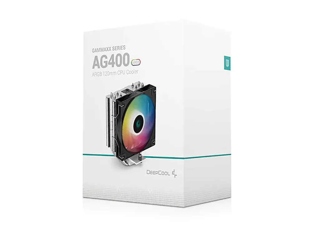 Кулер для процессора Deepcool AG400 BK ARGB