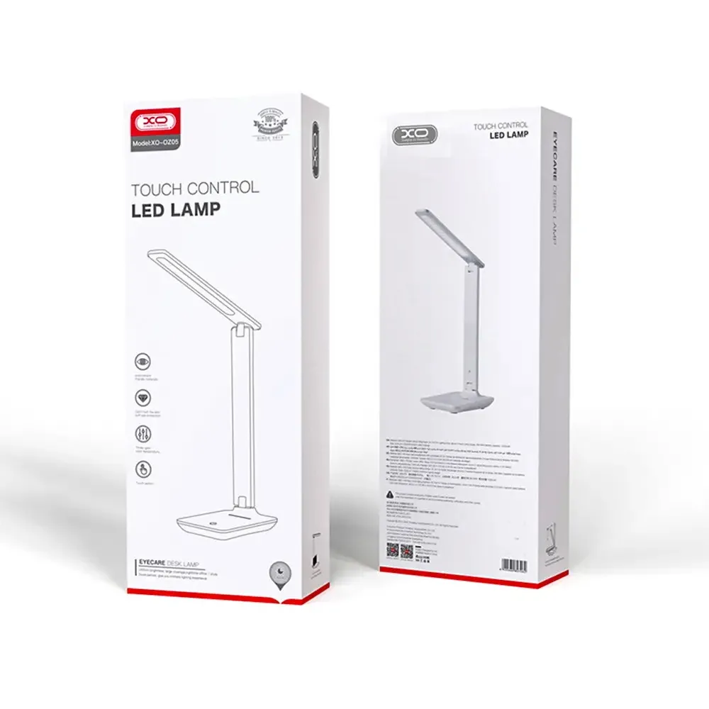 XO LED Eye Protection lamp, OZ05, White ( (with mobile phone support fixing strip) 1200mAh)