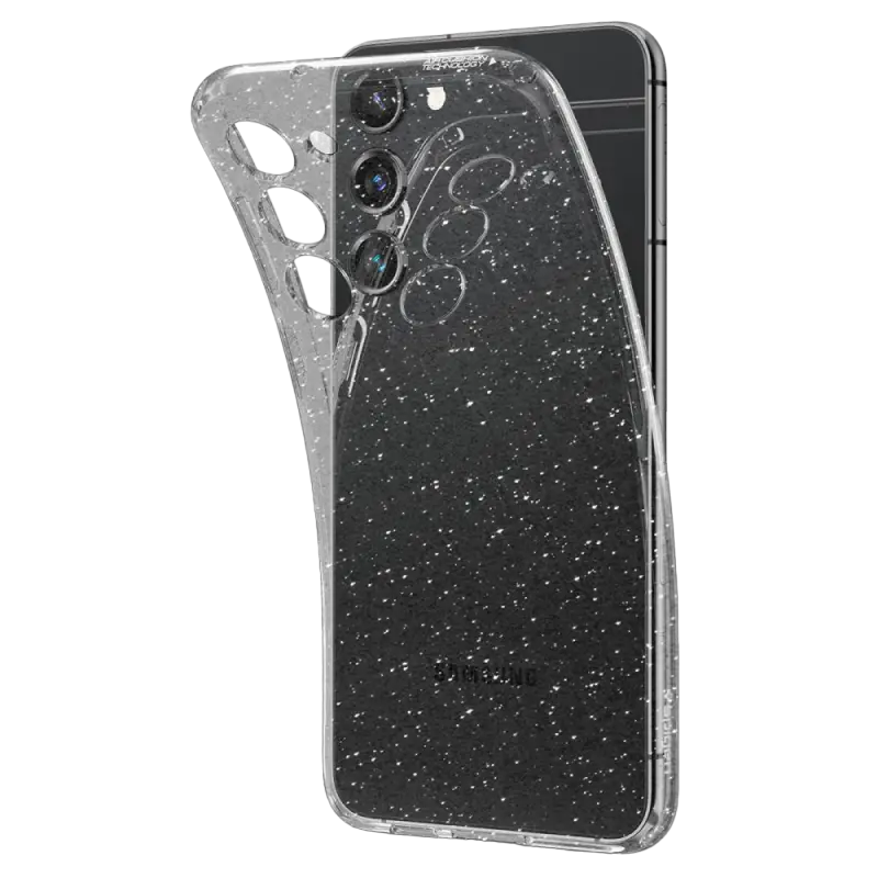 Чехол Spigen Samsung S23, Liquid Crystal, Блестящий Кристалл