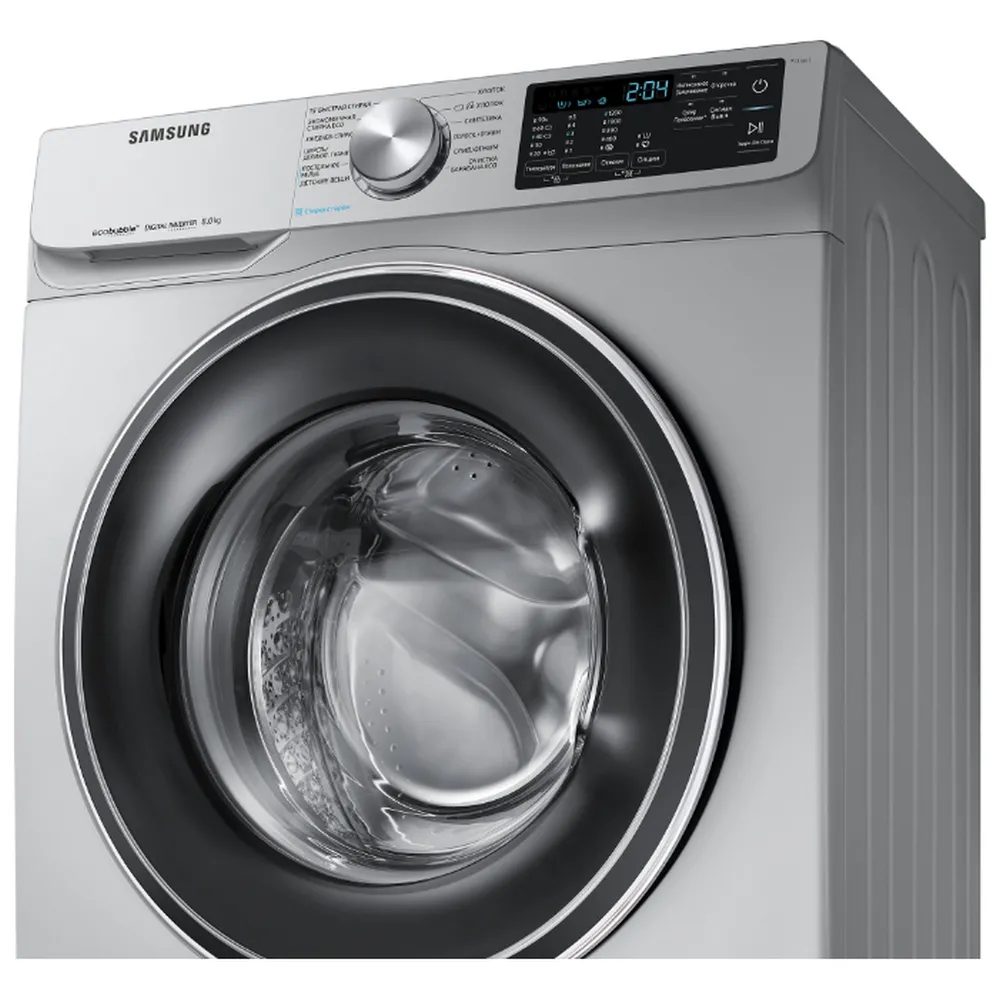 Стиральная машина Samsung WW80R42LXESDLP, 8кг, Серый