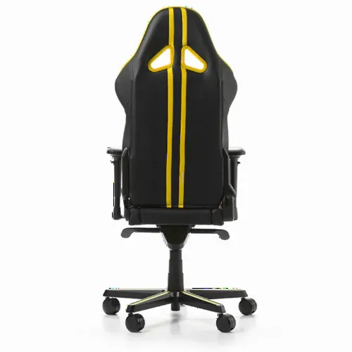 Игровое кресло DXRacer Racing Pro, Искусственная кожа, Чёрный/Жёлтый