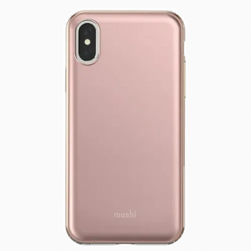 Husă Moshi iGlaze - iPhone XS/X, Roz