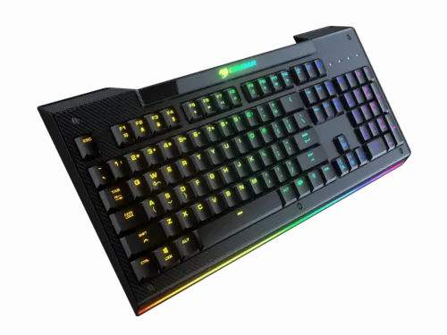 Клавиатура Cougar Aurora S, Проводное, Чёрный