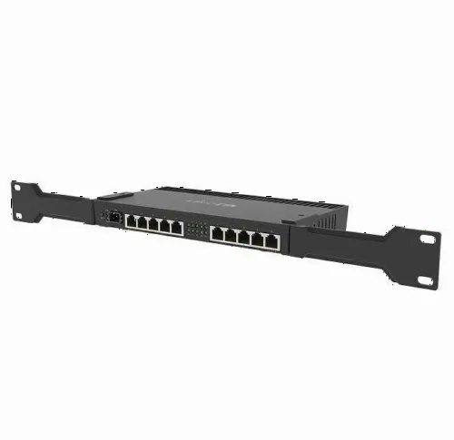 Router MikroTik RB4011iGS+RM, Negru