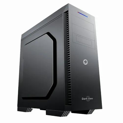 Carcasă PC Gamemax Dark Silent, Midi-Tower, ATX, Negru