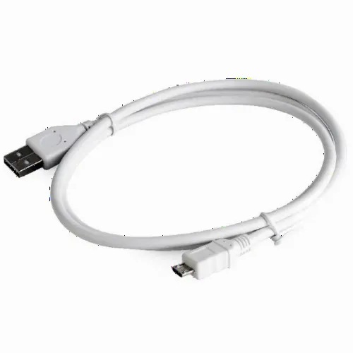 Cablu încărcare și sincronizare Cablexpert CCP-mUSB2-AMBM-W-1M, USB Type-A/micro-USB, 1m, Alb