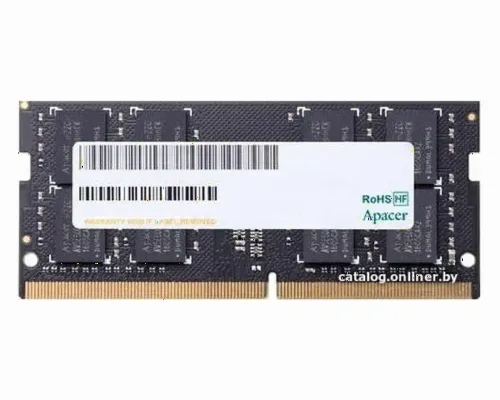 Оперативная память Apacer AS08GGB26CQYBGH, DDR4 SDRAM, 2666 МГц, 8Гб, AS08GGB26CQYBGH