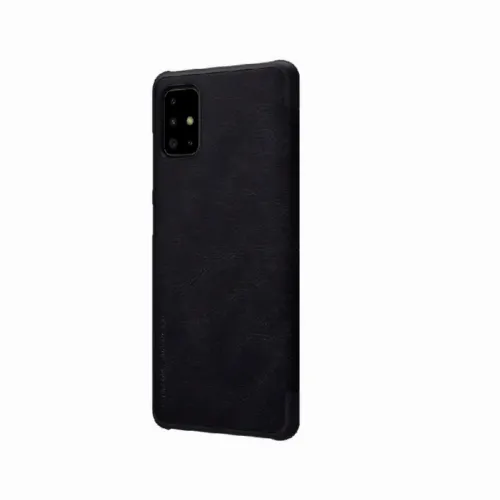 Чехол книжка Nillkin Galaxy A51 - Qin LC, Чёрный