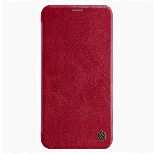 Husă tip carte Nillkin iPhone 11 Pro Max - Qin, Roșu