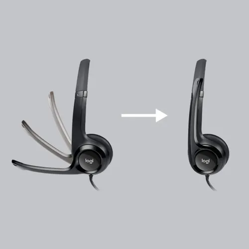 Наушники Logitech H390, Чёрный