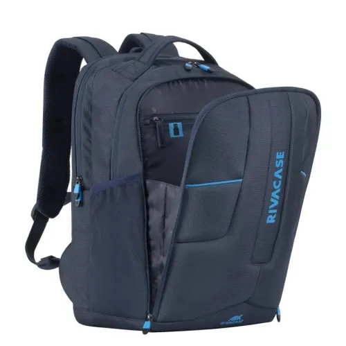 Rucsac de călătorie RivaCase Borneo, 17.3", Poliester, Albastru închis