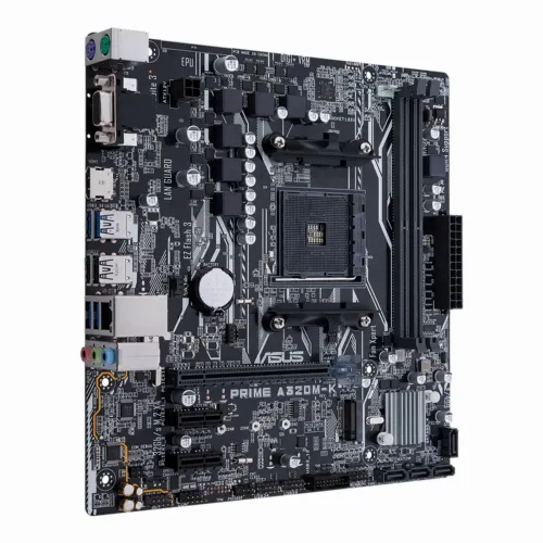 Placă de bază ASUS PRIME A320M-K, AM4, AMD A320, Micro-ATX