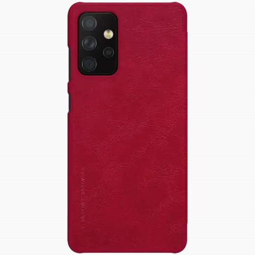 Чехол книжка Nillkin Galaxy A72 - Qin LC, Красный