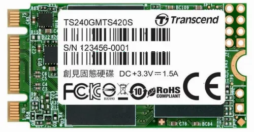 Unitate SSD Transcend 420S, 240GB, TS240GMTS420S