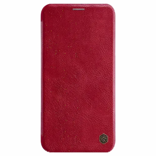 Husă tip carte Nillkin iPhone 11 Pro Max - Qin, Roșu
