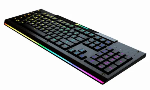 Клавиатура Cougar Aurora S, Проводное, Чёрный