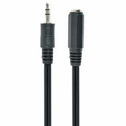 Cablu audio Cablexpert CCA-423-3M, 3.5mm 3-pin (F) - 3.5mm 3-pin (M), 3m, Negru