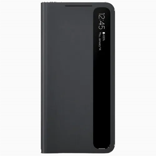 Чехол книжка Samsung Smart Clear View Cover for Galaxy S21+, Чёрный