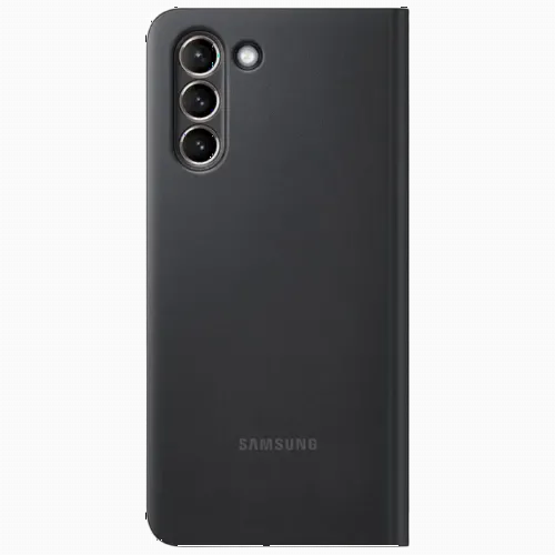 Чехол книжка Samsung Smart Clear View Cover for Galaxy S21+, Чёрный