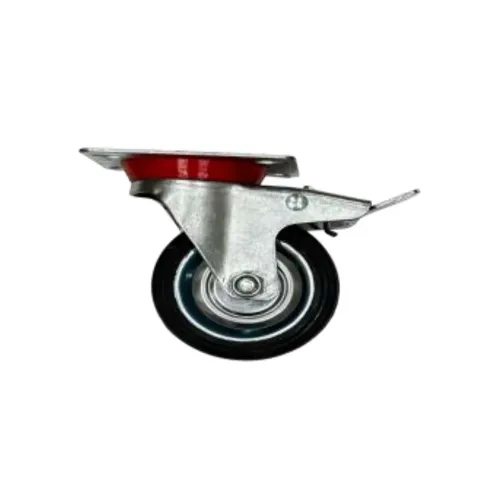 Roata pivotanta TECHNOWORKER Industriala cu frana 3 inch
