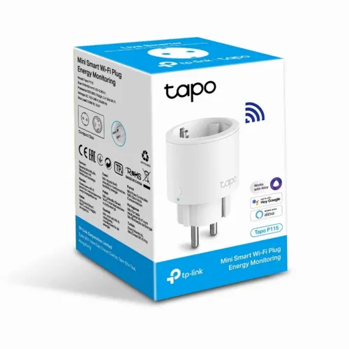 Priză inteligentă TP-LINK Tapo P115, Alb
