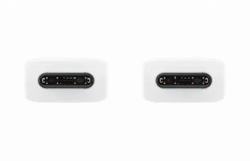 Cablu încărcare și sincronizare Samsung EP-DN975BWRGRU, USB Type-C/USB Type-C, 1m, Alb