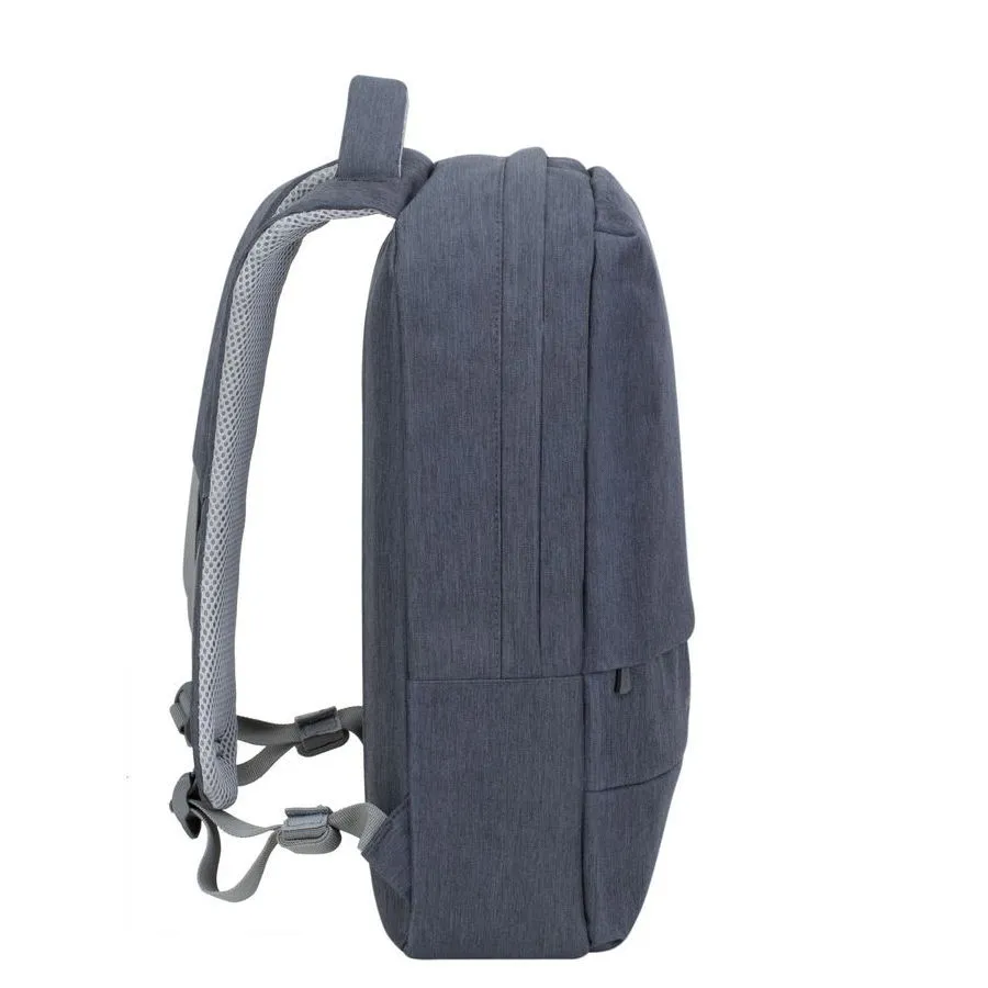 Рюкзак для ноутбука RivaCase Prater, 15.6", Полиэстер, Тёмно-серый