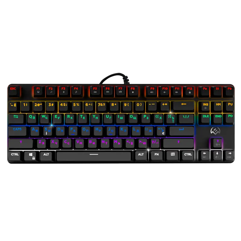 Tastatură SVEN KB-G9150, Cu fir, Negru