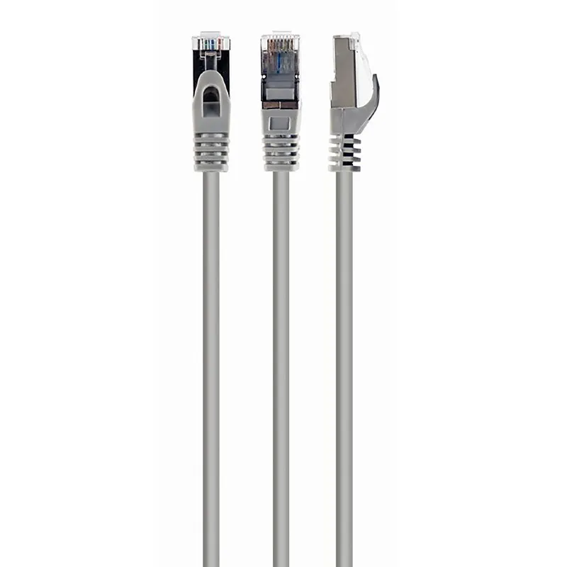 Patch cord Cablexpert PP6-0.25M, Cat6 FTP , 0,25m, Gri